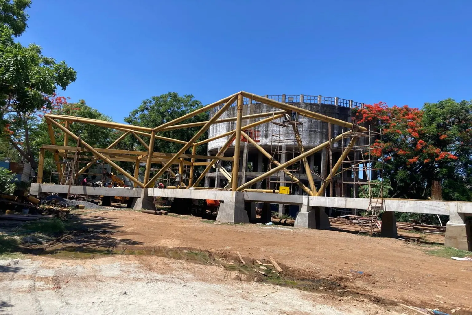 Tubular steel structure-MEPZ