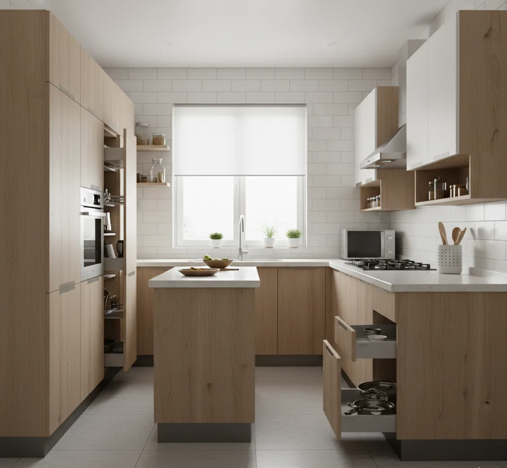 Small kitchen ideas with Compact Appliances