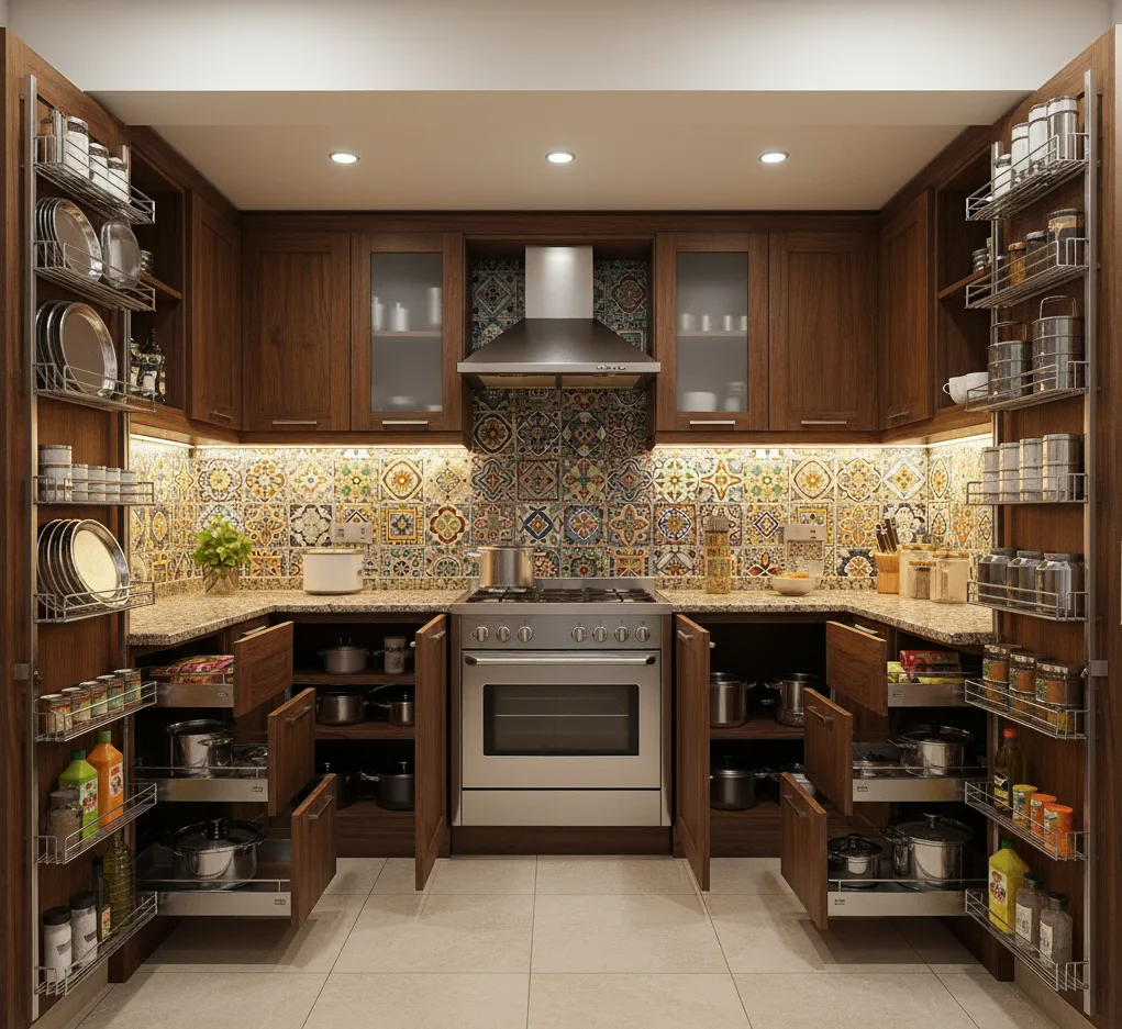 Small kitchen ideas-Maximize Wall Height with Vertical Cabinets